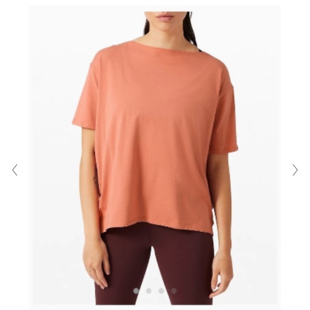 lululemon back in action short sleeve